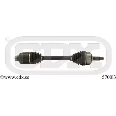 Приводной вал CDX 8 5F50 A30Q3AL 2517007 570013 изображение 0