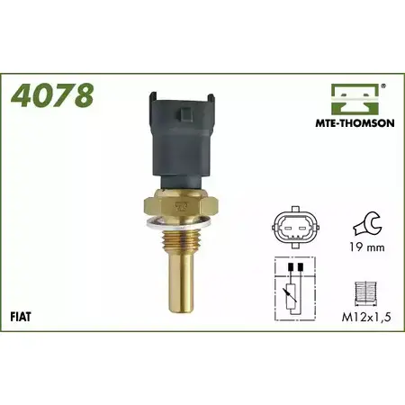 Датчик температуры охлаждающей жидкости MTE-THOMSON 4078 2518092 DP29F0 S BUF0UF изображение 0