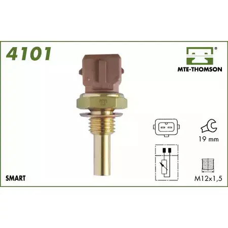 Датчик температуры охлаждающей жидкости MTE-THOMSON 4101 2518109 6Q AP16D OYK3BP