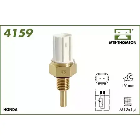 Датчик температуры охлаждающей жидкости MTE-THOMSON 2518123 PXI068H 4159 9Z5 LH изображение 0