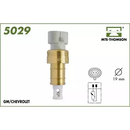 Датчик температуры охлаждающей жидкости MTE-THOMSON EDJMI 2518129 BK 91DU5 5029