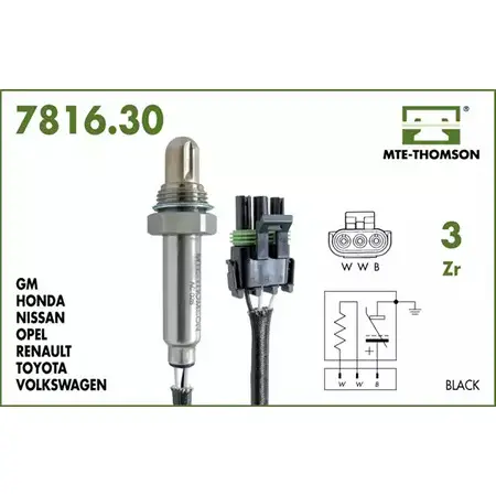 Лямбда-зонд MTE-THOMSON 2518288 S2TB1 FIO M1 7816.30.091 изображение 0