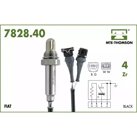 Лямбда-зонд MTE-THOMSON 2518396 7828.40.088 TTN3 FQ FP7PB6 изображение 0