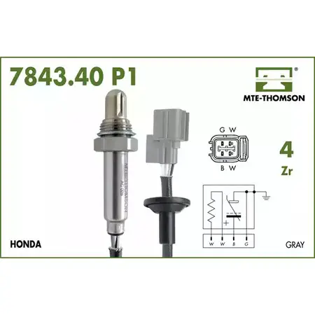 Лямбда-зонд MTE-THOMSON 2518500 BVNP2C R 7843.40.038P1 MNR8K