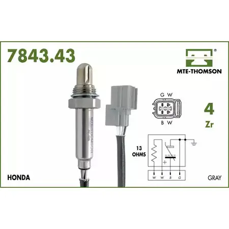 Лямбда-зонд MTE-THOMSON S9R MM 7843.43.040 2518508 J13N5UW