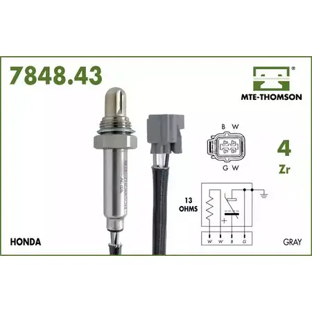 Лямбда-зонд MTE-THOMSON 2518529 7848.43.100 QUTXU5 96 KYJ9 изображение 0
