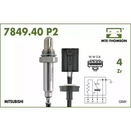 Лямбда-зонд MTE-THOMSON RB3ZWJ 7849.40.042P2 2518533 XLL4 LL5