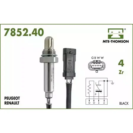 Лямбда-зонд MTE-THOMSON 11ZOQB 7852.40.045 KBW RU 2518557