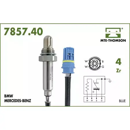 Лямбда-зонд MTE-THOMSON 7857.40.060 2518582 F THNE U2CFA
