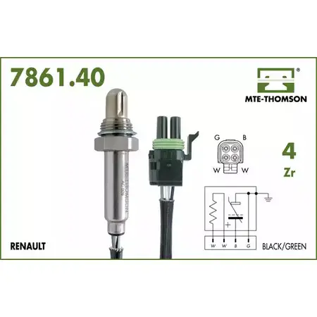 Лямбда-зонд MTE-THOMSON 0CFN8 2518597 7861.40.025 06L OTZ