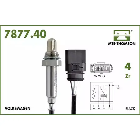 Лямбда-зонд MTE-THOMSON BKZ7DF 2518656 F2Y ZUWW 7877.40.110