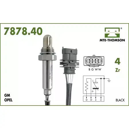 Лямбда-зонд MTE-THOMSON YE667XG OA ABJ2 2518662 7878.40.065