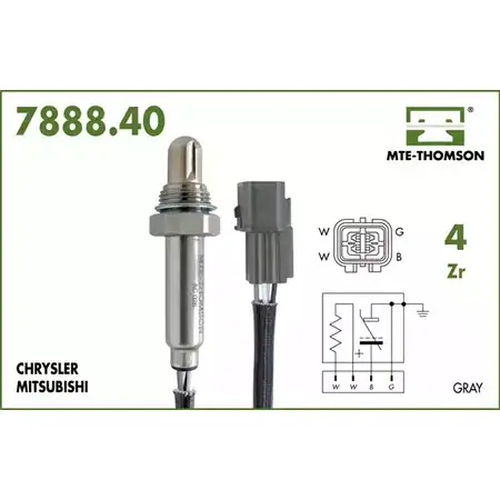 Лямбда-зонд MTE-THOMSON 7888.40.046 7 YEAGRU 1MQ49S 2518698