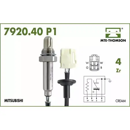 Лямбда-зонд MTE-THOMSON 2518756 CCHVM2 FF66 2 7920.40.055P1