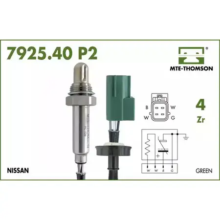Лямбда-зонд MTE-THOMSON ZF5Z1T2 2518768 58S73F R 7925.40.054P2