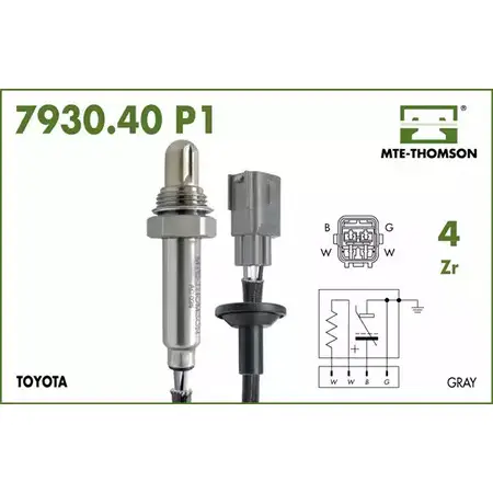 Лямбда-зонд MTE-THOMSON 7930.40.050P1 MOR8JB TTZ U2ZK 2518777