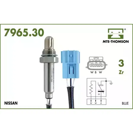 Лямбда-зонд MTE-THOMSON 2518812 71X4C9X MYU 73N 7965.30.035 изображение 0