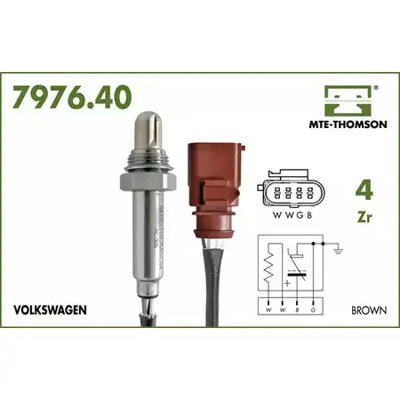 Лямбда-зонд MTE-THOMSON RZ N71U5 DII6G5Y 2518816 7976.40.048 изображение 0