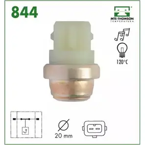 термовыключатель, сигнальная лампа охлаждающей жидкости MTE-THOMSON 844 4S0DL 2518854 8SOUPQ 5 изображение 0