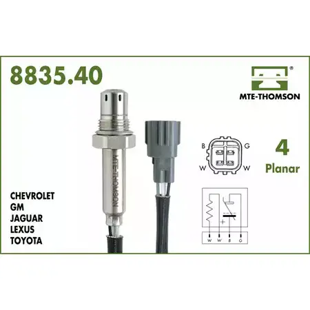 Лямбда-зонд MTE-THOMSON NP7XO2 8835.40.035 9K0 3V 2518928 изображение 0