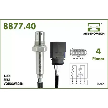 Лямбда-зонд MTE-THOMSON 8877.40.120 2R8GC V MEA1HM 2519008