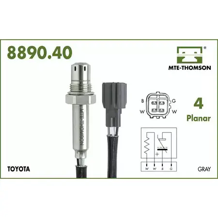 Лямбда-зонд MTE-THOMSON 2519035 8890.40.019 ZEG1Z ZI 5GKKFF изображение 0