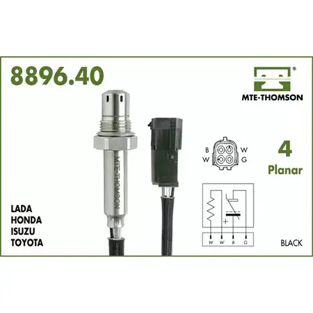 Лямбда-зонд MTE-THOMSON 8896.40.045 QBM 9F6S RKBFR6 2519045