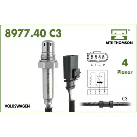 Лямбда-зонд MTE-THOMSON B02UKO 8977.40.068C3 TUW QXM 2519085
