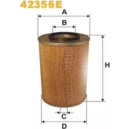Воздушный фильтр WIX FILTERS OZ8OPIU 42356E 2528675 ZV0 R1J