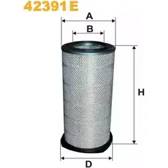 Воздушный фильтр WIX FILTERS 42391E 2528698 WNAM 0T IVJFTKE