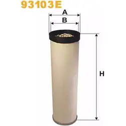 Фильтр добавочного воздуха WIX FILTERS LXLG7 6 93103E 2531348 UR72K