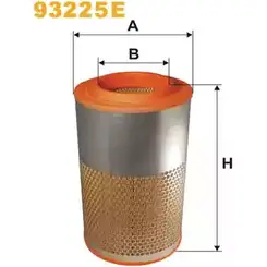 Воздушный фильтр WIX FILTERS 2531395 1OYCFG9 93225E S F6DB изображение 0