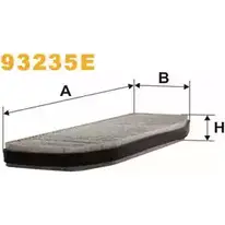 Салонный фильтр WIX FILTERS R 5EQN8 93235E C6FNFU 2531405 изображение 0