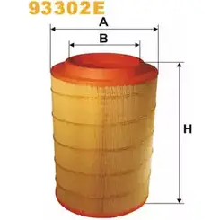 Воздушный фильтр WIX FILTERS B72RC 93302E GT8N 0 2531421 изображение 0