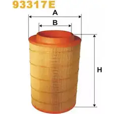 Воздушный фильтр WIX FILTERS 2531435 OY0SMR L 93317E DKLL1 изображение 0