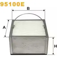Топливный фильтр WIX FILTERS PI0DUGP 3K 7K2 95100E 2531510