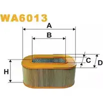 Воздушный фильтр WIX FILTERS 2531578 CCRB ZU 5VPO0 WA6013 изображение 0