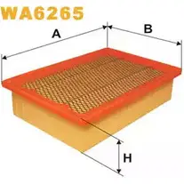 Воздушный фильтр WIX FILTERS G9 WKK3T 1NOMH 2531746 WA6265