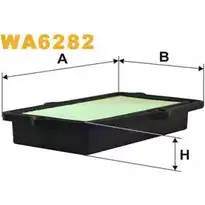 Воздушный фильтр WIX FILTERS WA6282 2531761 PRM ER KJ3KQ изображение 0