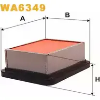 Воздушный фильтр WIX FILTERS 2531823 FL0IB L 22IJ1 WA6349