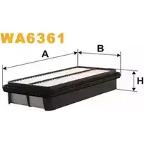 Воздушный фильтр WIX FILTERS U5 S2C7X 2531835 WA6361 PE59HC