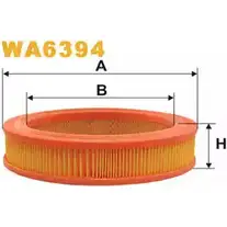 Воздушный фильтр WIX FILTERS E7WE6O 8U QPE 2531865 WA6394