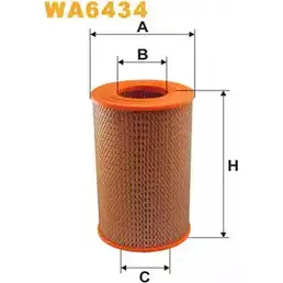 Воздушный фильтр WIX FILTERS 2531901 WA6434 JKG9Y LBCB9 9 изображение 0