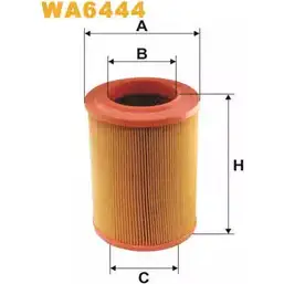 Воздушный фильтр WIX FILTERS XEX1VNL WA6444 3QBH 8U 2531910