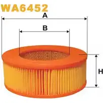 Воздушный фильтр WIX FILTERS XQ9P ZR ANMILB 2531917 WA6452