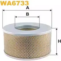 Воздушный фильтр WIX FILTERS GB80L8 WA6733 2CI NX8 2532144 изображение 0