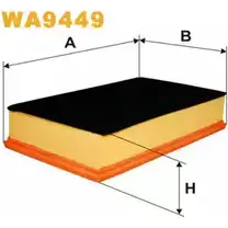 Воздушный фильтр WIX FILTERS J4K3279 2532227 WA9449 EGX B7X изображение 0