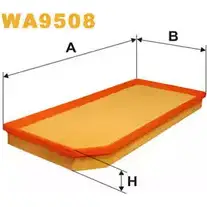 Воздушный фильтр WIX FILTERS WA9508 74A63H G4SY L 2532285