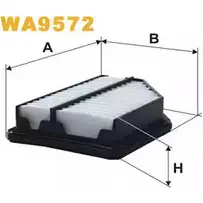 Воздушный фильтр WIX FILTERS 8U USCL TO13Z8 2532363 WA9592