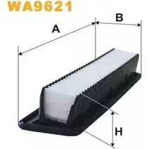 Воздушный фильтр WIX FILTERS JPQR8WP 2532392 RQXZ K19 WA9621